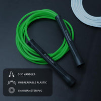 Neo Green PVC Jump Rope 6MM