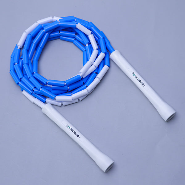 Beaded Jump Rope Blue & White