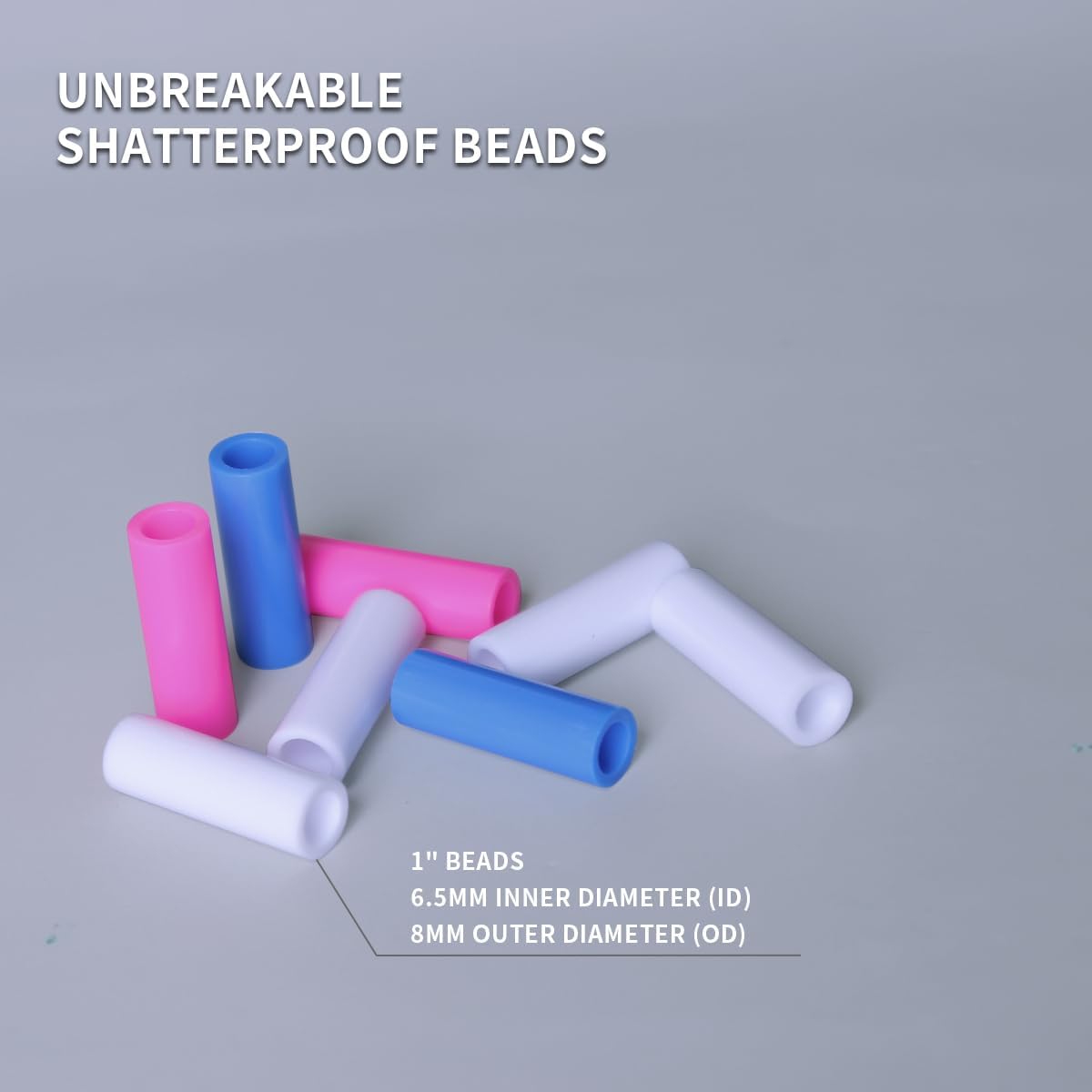 Beaded Jump Rope Blue & Pink