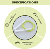 Neo Green PVC Jump Rope 6MM