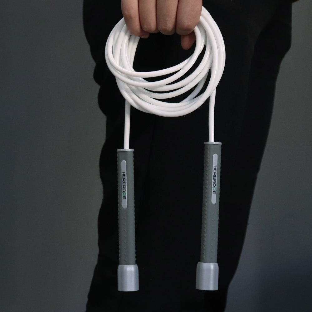 Flow Speed Rope- Silver Grey