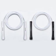 PVC Jump Rope 6MM (2Pack) White + Black