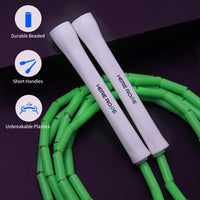 Beaded Jump Rope Green