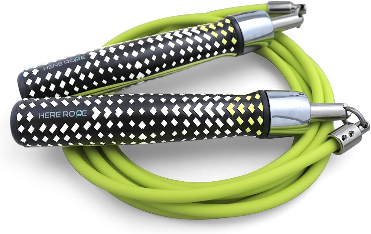 Get Sweaty Weighted Jump rope for Beginners hererope