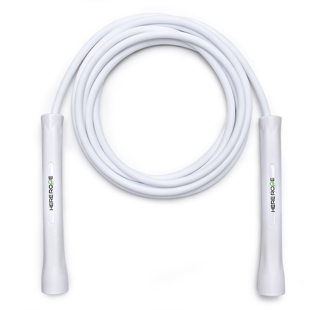 Total White PVC Jump Rope 6MM