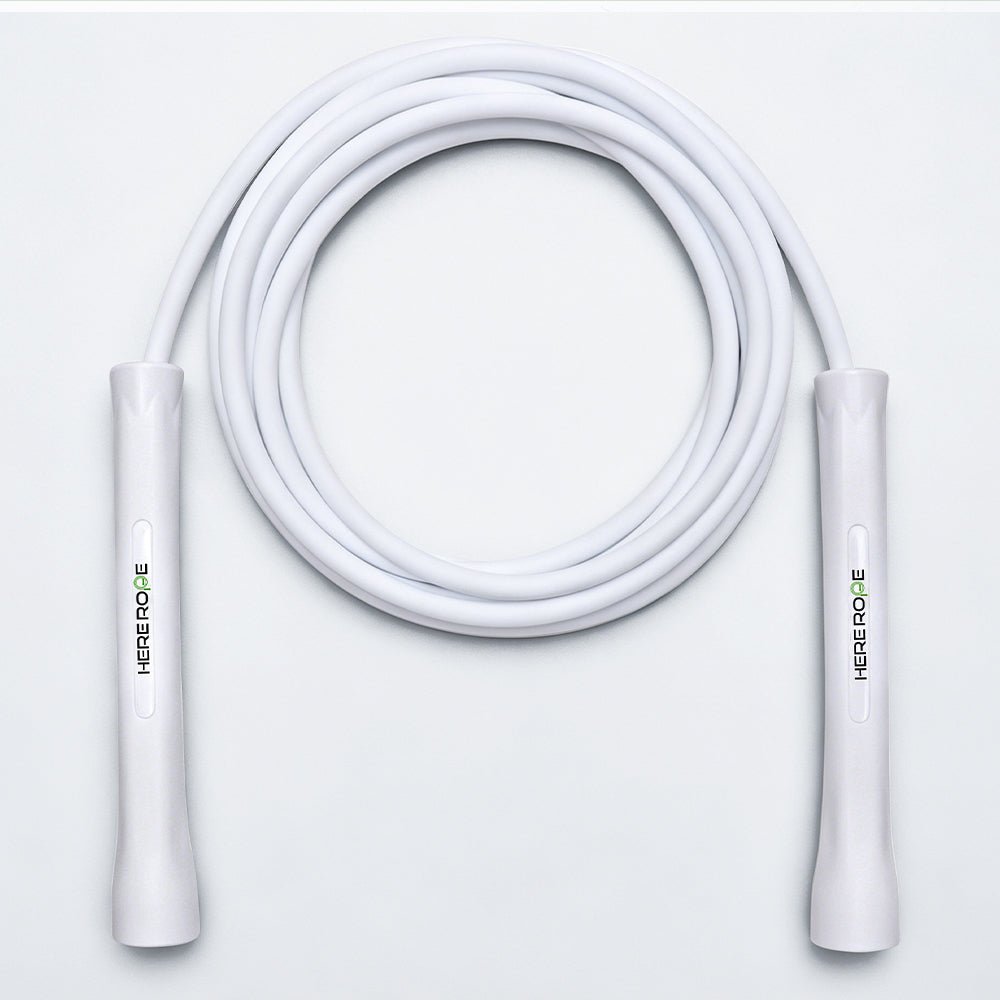 Total White PVC Jump Rope 6MM