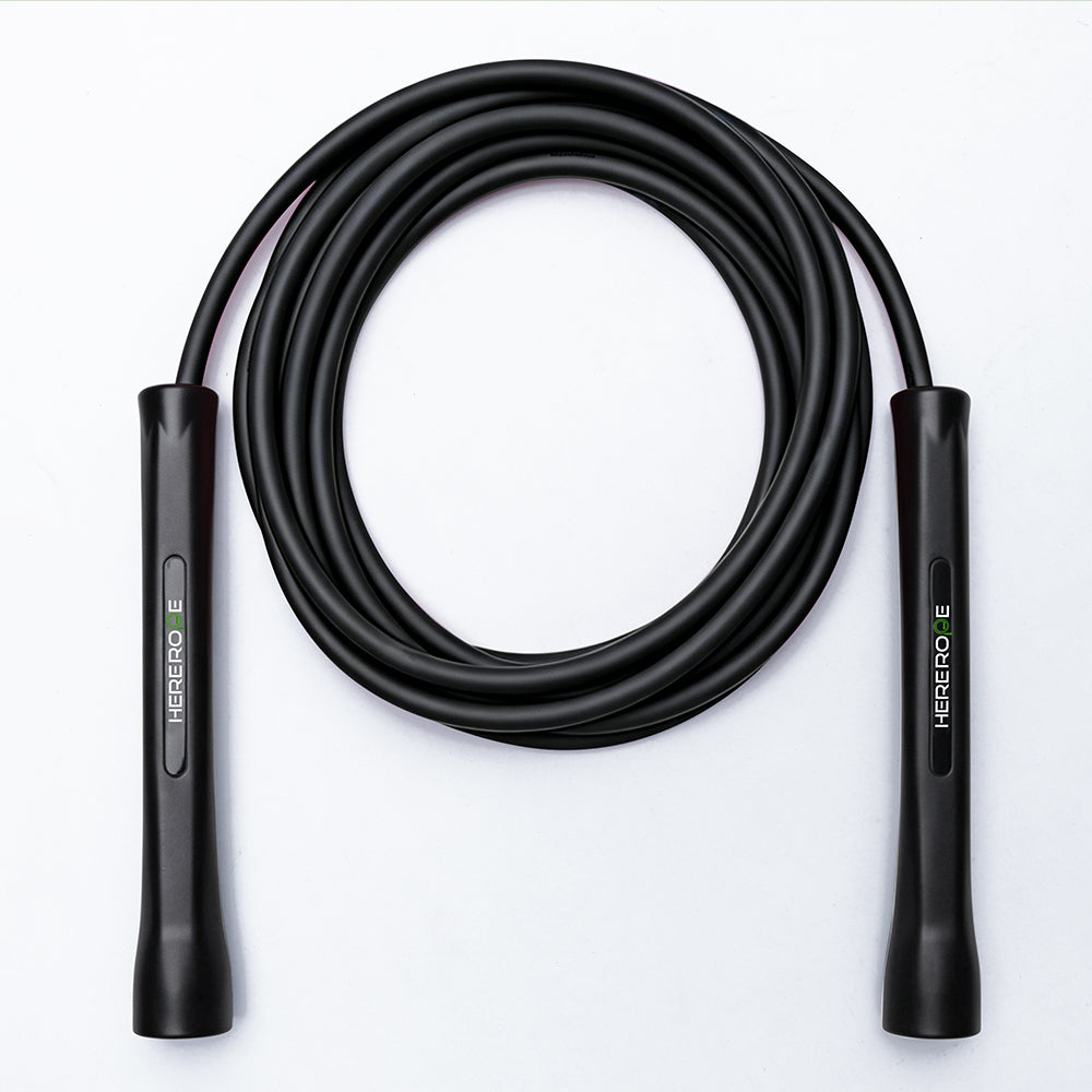 Total Black PVC Jump Rope 6MM