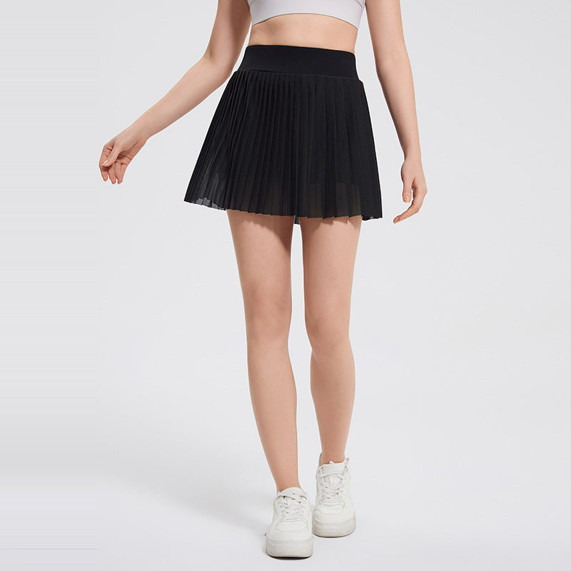 Criss-Cross Pleated Skort