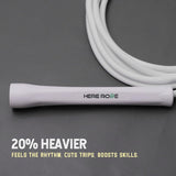 Total White PVC Jump Rope 6MM