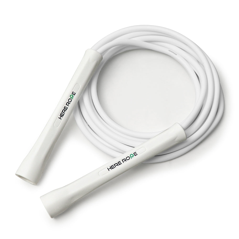 Total White PVC Jump Rope 6MM