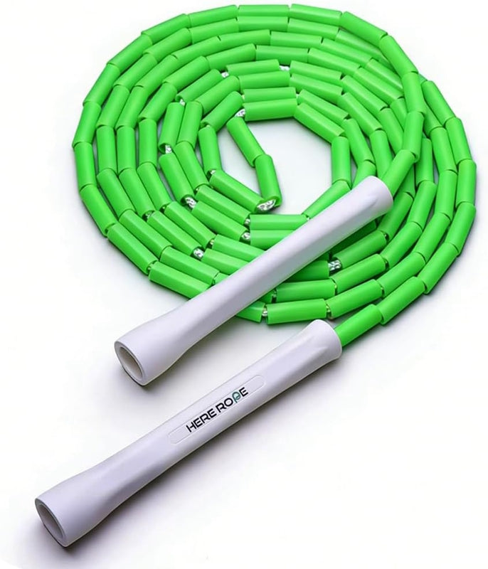 Beaded Jump Rope Green