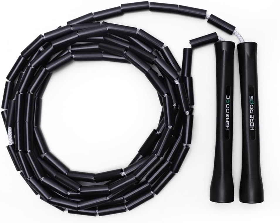 Beaded Jump Rope Total Black