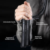 Beaded Jump Rope Total Black