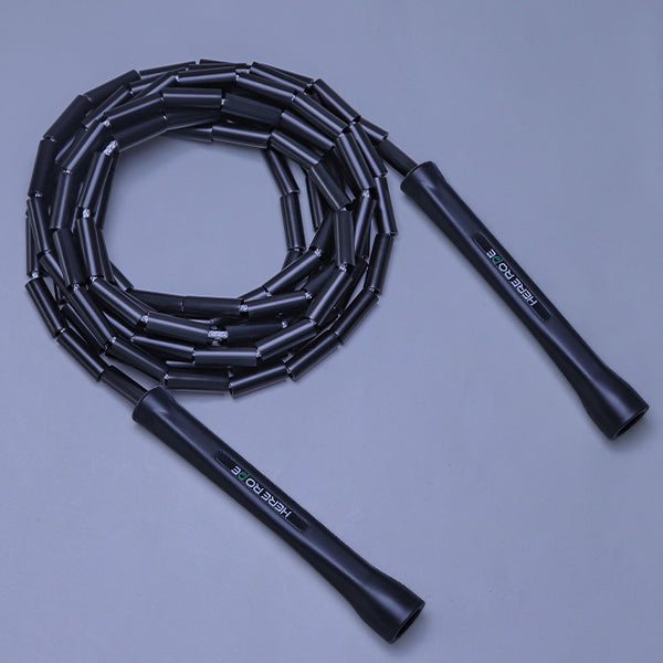 Beaded Jump Rope Total Black