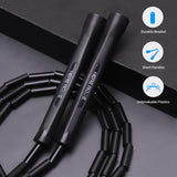 Beaded Jump Rope Total Black