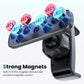 Portable Magnetic Phone Holder for Gym Compatible with 4.7"-6.5" Smartphones