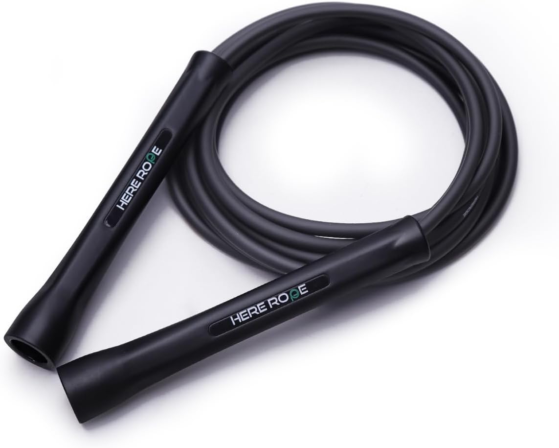 Total Black PVC Jump Rope 6MM