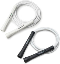 PVC Jump Rope 6MM (2Pack) White + Black